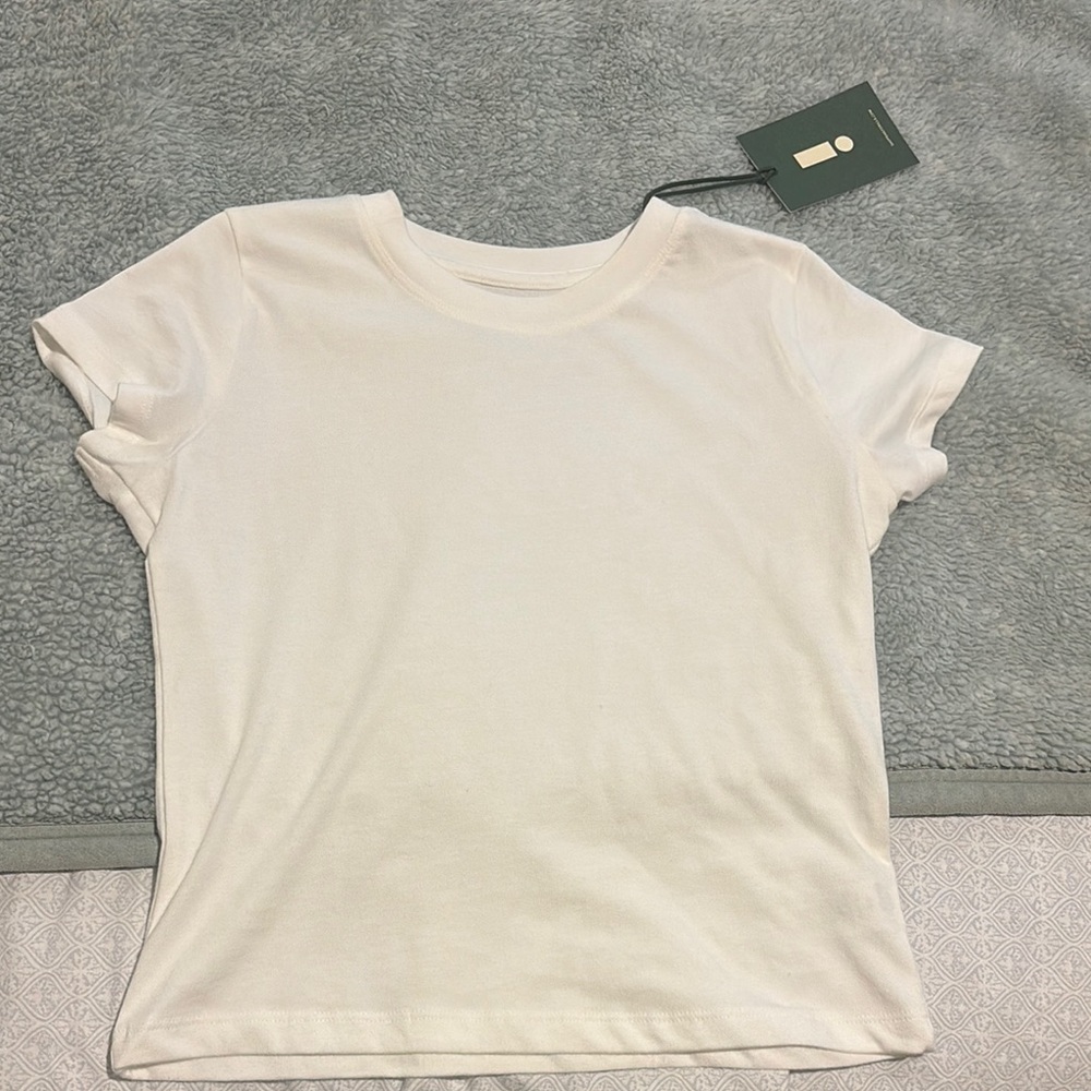 Daily Drills Plain White Tee